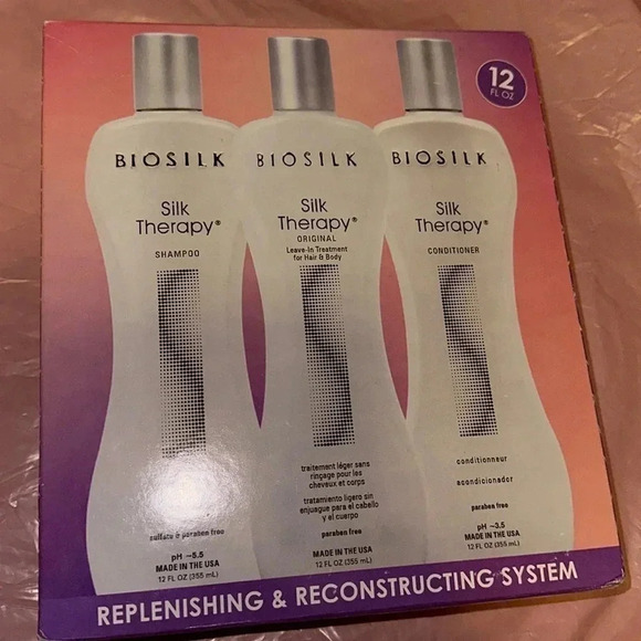 BioSilk Silk Therapy Trio- large bottle - Picture 1 of 4